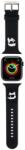 Karl Lagerfeld óraszíj fekete KLAWMSLKCNK Apple Watch 38mm / 40mm / 41mm (129512) (129512)
