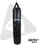 AktivSport Boxzsák Aktivsport hevederes 150x35 cm fekete (0547) - aktivsport