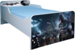  Pat Batman Pentru Baieti 2-6 Ani 130x60 Cm Fara Sertar Ptv3308 (PTV3308)