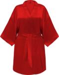 GLOV Kimono Style Satin fürdőköpeny - Vörös