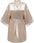 GLOV Kimono Style Satin fürdőköpeny - Bézs