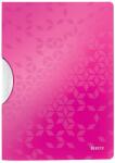 Leitz Dosar plastic, cu clema, A4, roz, LEITZ WOW ColorClip (LZ41850023)