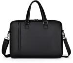Dollcini Férfi Laptoptáska- Kopásálló, Utazáshoz - Fekete műbőr (vízhatlan anyag) (429262)