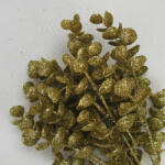  Csillámos eukaliptusz csokor arany - kosarbolt