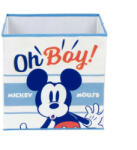 Arditex Disney Mickey játéktároló doboz oh boy 31x31x31cm (ADX14434WD)