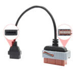  Citroen átalakító kábel 30pin -> OBD2 (AD000037)
