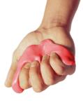 Dittmann Kéz- és ujjerősítő gyurma (Theraputty) közepes ellenállású piros