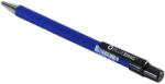 BLUERING Golyóstoll nyomógombos, gumírozott kék test, Bluering® X6, írásszín kék (BR897671) - upgrade-pc