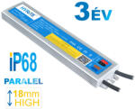 HYRiTE TLG-12E100C, LED tápegység, 100W / 12V, 18mm, IP68, paralel funkció
