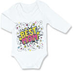 Baby Cool Baba body - Best Mom graffiti Méret: 56 (0-2hó)