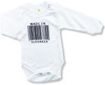 Baby´s Wear Baba body - Made in Slovakia, fehér Méret: 80 (9-12hó)