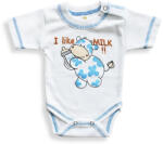 Baby´s Wear Baba body, rövid ujjú - MILK Méret: 80 (9-12hó)