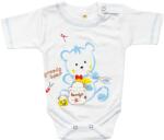 Baby´s Wear Baba body - rövid ujjú, Greedy Bear Méret: 80 (9-12hó)