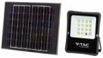 V-TAC Proiector led cu incarcare solara 15W, 6400K, telecomanda (ELP-SKU-6968)