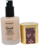 Kiss Beauty Fond de ten cu extract de melc si acoperire, Kiss Beauty, Snail, Super Cover, 220, 45 ml