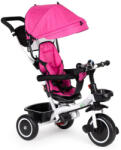 ECOTOYS Tricicleta pentru copii, Ecotoys, cu scaun rotativ, control parental, Roz (YM-BT-2 PINK)
