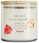 Nacomi Lumânare parfumată din soia Nice And Warm Sweater - Nacomi Fragrances 140 g