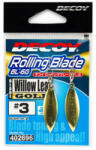 Decoy Spinner Blade Forgóval Decoy Bl-5g Willow Leaf Gold 3