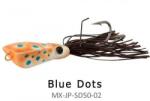 MIMIX Squidy Doo 50 / Blue Dots wobbler műcsali