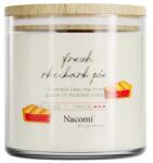 Nacomi Lumânare parfumată din soia Fresh Rhubarb Pie - Nacomi Fragrances 450 g