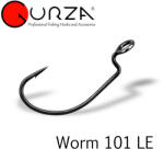 GURZA WORM 101 LE #1/0 BN cseburaska offset horog
