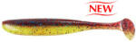 Keitech Easy Shiner 4" 100mm/ EA#15 - Grape Chart Red FLK. gumihal