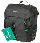 Basil Discovery 365D single bag M, fekete csomagtartó táska