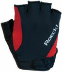 Roeckl Basel black/red rövid kerékpáros kesztyű
