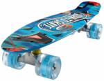 Action Penny board Action One, Cu roti luminoase, 22 cm, ABEC-7 PU, Aluminium 90 kg, Born to skate Skateboard