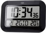 Trevi Ceas de perete digital Trevi, 460 x 325 x 30 mm, 3 x AA, temperatura/calendar, ecran LCD, Negru (CLOCK-WALL-OM3540DBK-TRV)