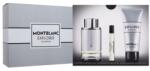 Mont Blanc Explorer Platinum set cadou Apă de parfum 100 ml + gel de duș 100 ml + apă de parfum 7, 5 ml pentru bărbați