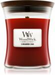 WoodWick Cinnamon Chai lumânare parfumată cu fitil din lemn 275 g