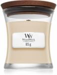 WoodWick White Honey Miel Blanc lumânare parfumată cu fitil din lemn 85 g
