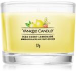 Yankee Candle Iced Berry Lemonade lumânare votiv glass 37 g