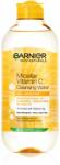 Garnier Skin Naturals Vitamin C Apa micela cu efect de curatare si indepartare a machiajului 400 ml