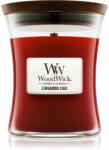 WoodWick Cinnamon Chai ароматна свещ с дървен фитил 275 гр