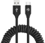 Tellur Cablu Tellur incarcare-sincronizare, USB to Type-C, 3A, 1.8m, Negru (TLL155395)