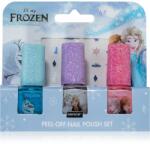  Disney Frozen Peel-off Nail Polish Set körömlakk szett gyermekeknek Blue, White, Pink 3x5 ml