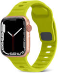 4wrist Szilikon szíj Apple Watch 42/44/45/49 mm - Fluorescent Green