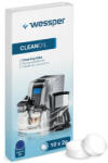 Wessper CleanOil 2 az 1-ben tisztító és zsírtalanító tabletta - 10 db × 2 g - Automata és filteres kávégépekhez (wes078)