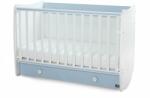 Lorelli Pat balansoar, Dream, 60x120 cm, transformabil, White Baby Blue (10150420039A)