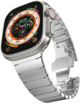 4wrist Pillangócsattal ellátott acél szíj Apple Watch-hoz 42/44/45/49 mm - Silver