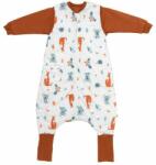 Slumbersac Sac de dormit cu picioruse si maneca lunga detasabila Kangaroo 100 cm + manseta 2.5 Tog (CJ543-25FSN) - babyneeds