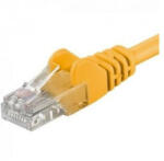 PremiumCord Patchcord UTP RJ45-RJ45 Cat. 6, 3m, galben, "UTP-6-3-Y