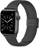 4wrist Milánói óraszíj Apple Watch-hoz - Black 42/44/45/49 mm