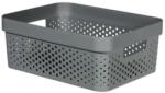 Keter Infinity Dots doboz 11L szürke (245679) - epenta