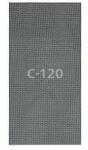 wolfcraft Csiszolórács gipszkartonhoz, 115×280 mm, 120-as szemcseméret, 2 db
