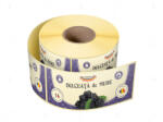 Label Print Etichete personalizate pentru borcane, Dulceata mure, 54x144 mm, 500 etichete rola (06905631024101)