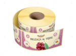 Label Print Etichete personalizate pentru borcane, Dulceata visine, 54x144 mm, 500 etichete rola (06905631024201)