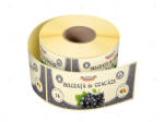 Label Print Etichete personalizate pentru borcane, Dulceata coacaze, 54x144 mm, 500 etichete rola (06905631023801)